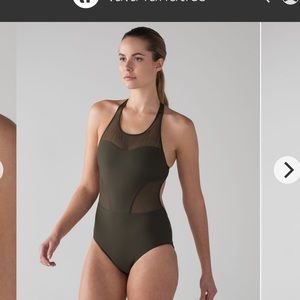 Lululemon Race With Me One Piece
Dark Olive